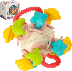 Szenzoros labda és rágóka babáknak Bibi-inn