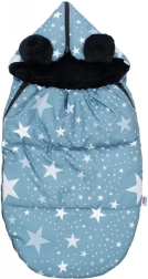 Luxury footmuff New Baby stars
