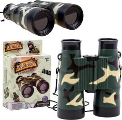 Kinderverrekijker met kompas in camouflage