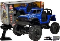 RC Off-Road Car 4x4 with Suspension 2.4 GHz – Blue