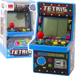 Mini retro Tetris-automaat blauw