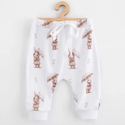 Dječje pamučne trenirke jogger NEW BABY For Babies Bunny, vel. 62 (3–6 mjeseci)