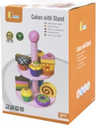 Leseni tortice s stojalom