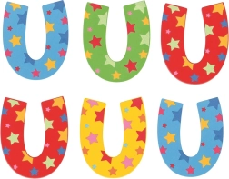 Bigjigs Toys Drewniana Gwiazdkowa Literka U