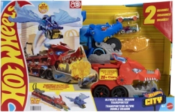 Hot Wheels City mega bisarca con arena del drago