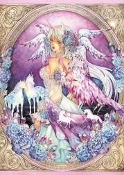 Magnolia puzzle crystal unicorn 1000 pieces