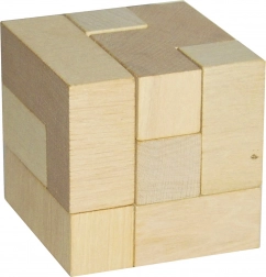 Detoa wooden puzzle cube