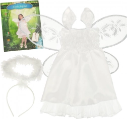 Children's Angel Costume with Wings and Headband