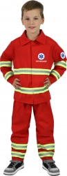 Kids' Rescuer Costume with Czech Print M