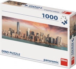 Dino Puzzle Manhattan o zmierzchu 1000 elementów
