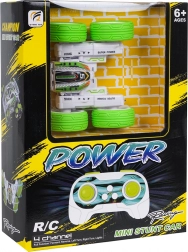 rc stuntauto 1:32 power stunt – groen