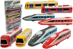 ensemble de wagons et locomotives Pendolino – différents types
