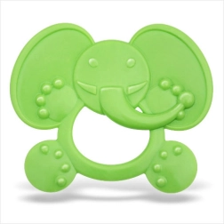 Plastic baby teether – little animal, 4 variants