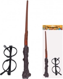 Bacchetta e occhiali Wiky per bambini