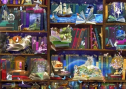 Puzzle Library of Adventures 3000 pieces