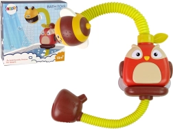 Bagoly alakú fürdőjáték méhecske formájú permetezővel