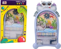 Pinball machine game dragons and dinosaurs blue stand