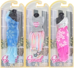 Šatičky pre bábiku z kolekcie SARIEL – mix farieb, 1 ks