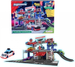 JDM Legends tuning garage with elevator and effects