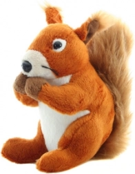 Écureuil en peluche 16 cm