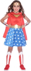 Children's Wonder Woman Costume for Ages 8-10