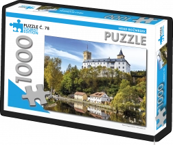 Puzzle Castello di Rožmberk 1000 pezzi