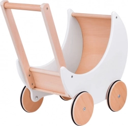 Cute Wooden Doll Stroller