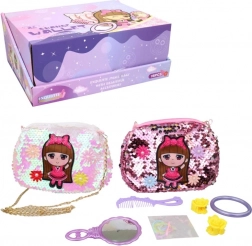 Pigetaskesæt med tilbehør