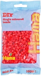 Perles à repasser rouges 1000 pcs