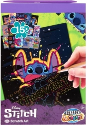 Libro di immagini da grattare DISNEY STITCH A5