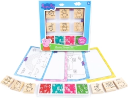 Wooden Stamp Set Peppa Pig