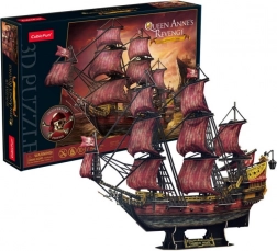 3D puzzle Queen Anne’s Revenge – 391 pieces