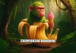 Puzzle BrainRots: Chimpanzini Bananini 200 pièces