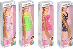 Pop met vlechtjes 28 cm