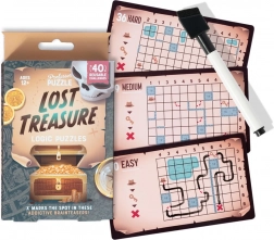Professor Puzzle logička igra Lost Treasure – set zagonetki za put