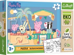 Dvostrani maxi puzzle PEPPA PIG 30 dijelova EKO