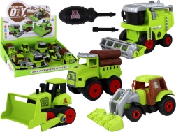 Zestaw klocków do pojazdów rolniczych DIY