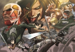 Clementoni anime puzzle Attack on Titan