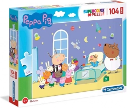 Puzzle Supercolor Maxi 104 Peppa Big
