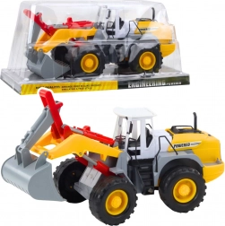 Pala-escavatore da cantiere con benna mobile