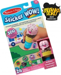 Sticker Wow – Sticker Book and Stamp – Ice Cream