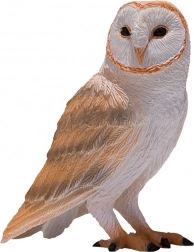 Realistic Plastic Barn Owl