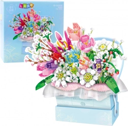 Konstruktorski set Buket cvijeća s LED svjetlima