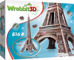 3D Puzzle Eiffel Tower 816 Pieces WREBBIT