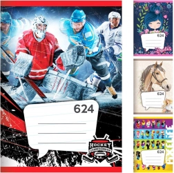 notebook A6, ruled, 20 sheets