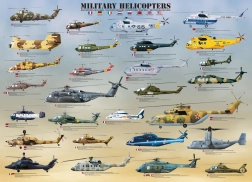 Puzzle Military Helicopters 1000 Pieces