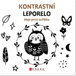 Leporello a contrasto I miei primi animaletti 15,5 × 15 cm