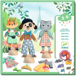 Djeco Collage Bonjour Paris