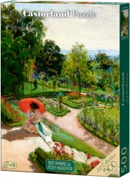 Puzzle 500 dielikov – Červený dáždnik od Józefa Mehoffera