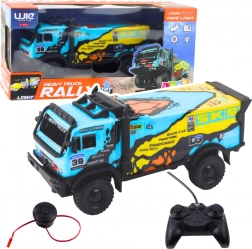 Camion RC télécommandé – bleu avec sons